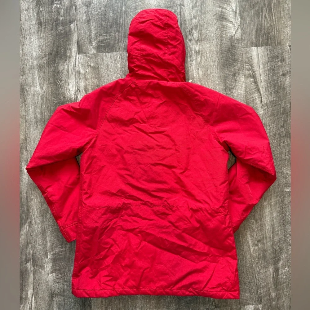 Woolrich Womens Advisory Mountain Parka 15194 Red Wool Insulated Waterproof Sz M - Picture 4 of 12